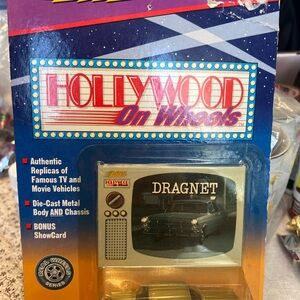 Hollywood On Wheels "Dragnet" TV Replica Die-Cast Car - Gold